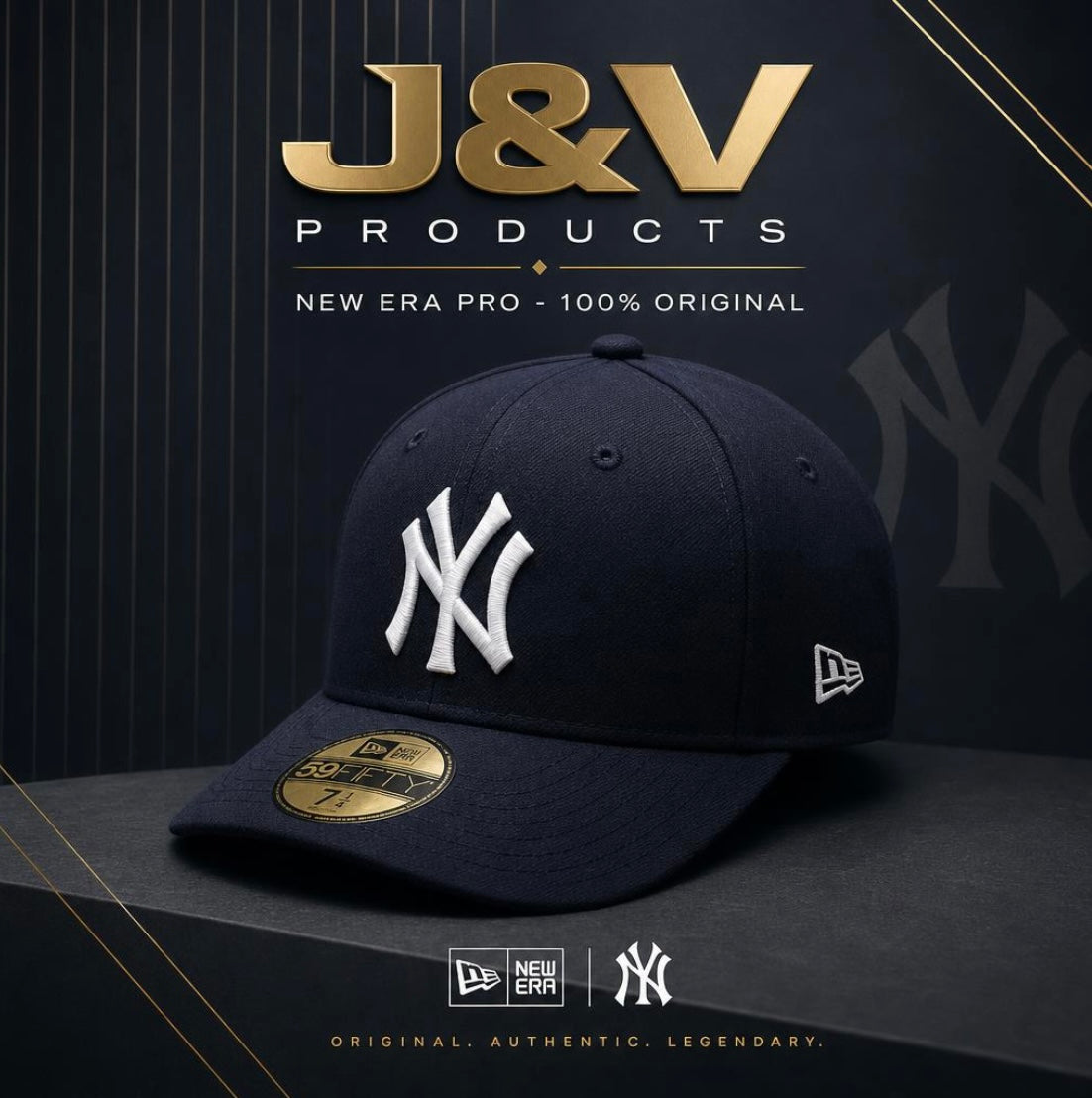 New York Yankees Navy Baseball Cap by New Era