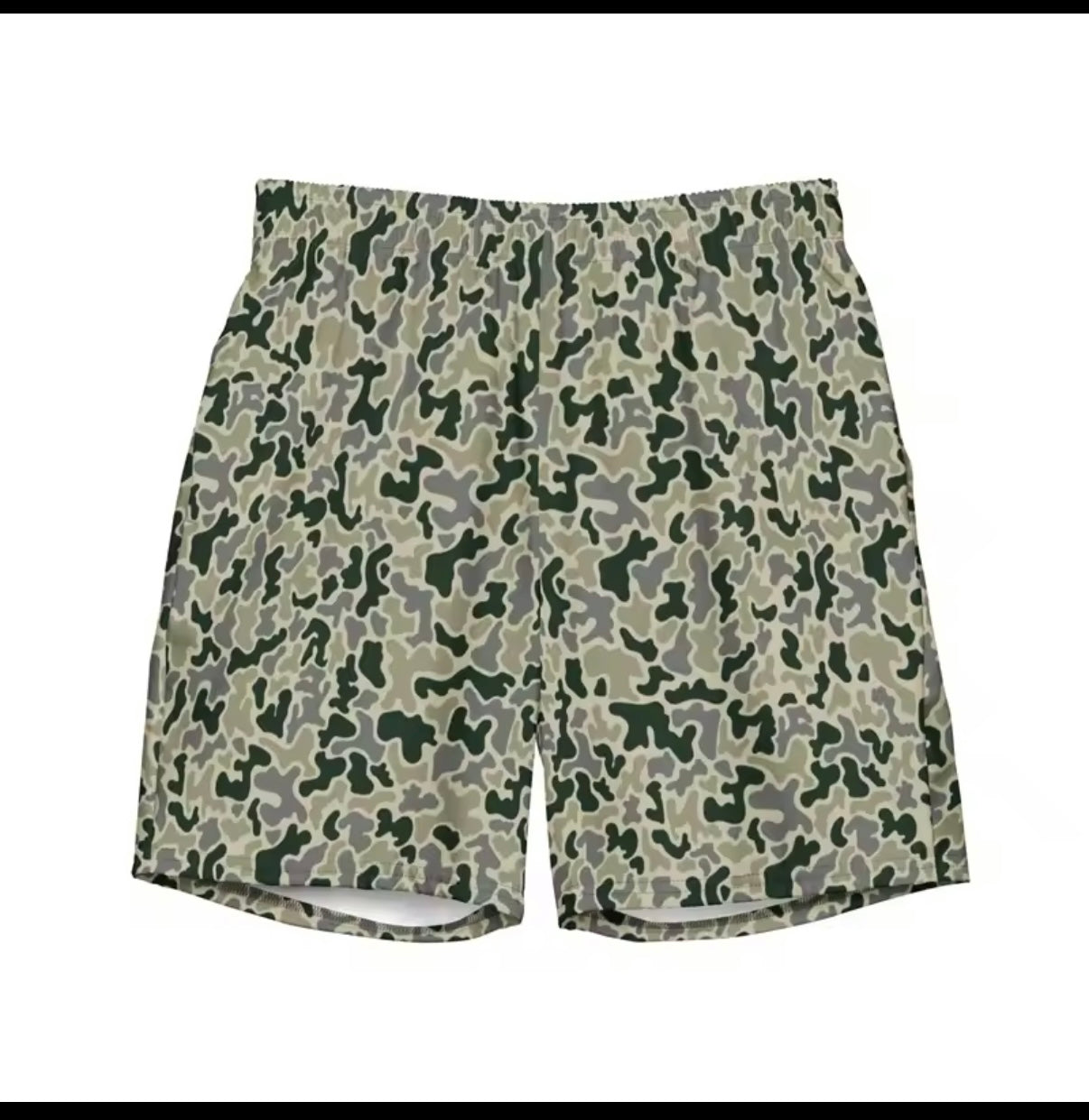 Camouflage Quick-Dry Swim Shorts