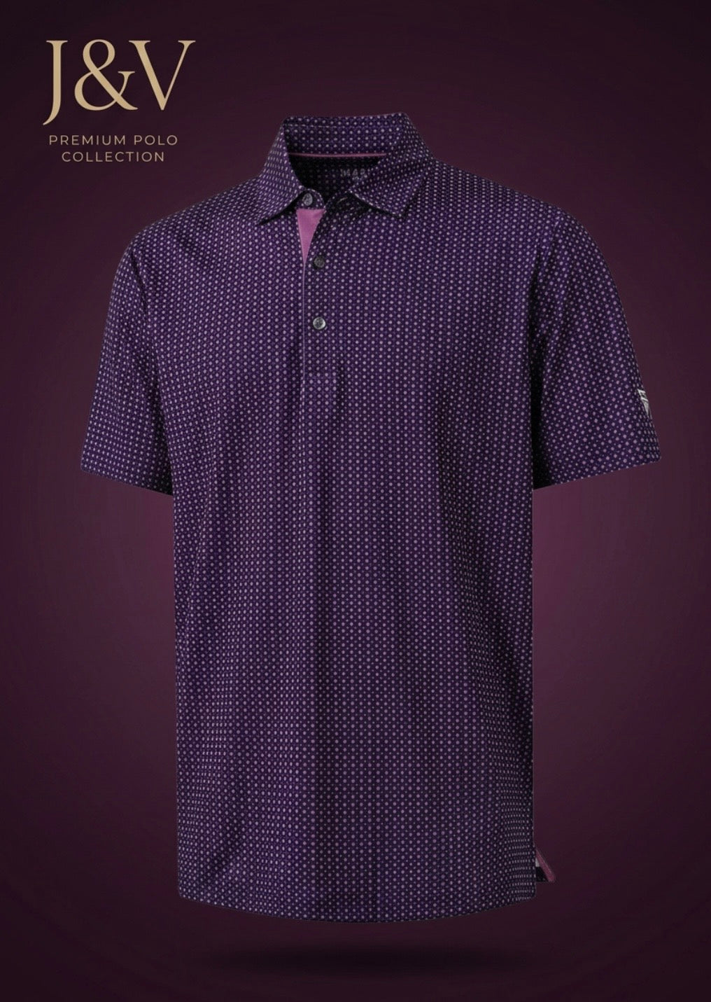 J&V products shirts for men dry fit Comfort Performance Polo