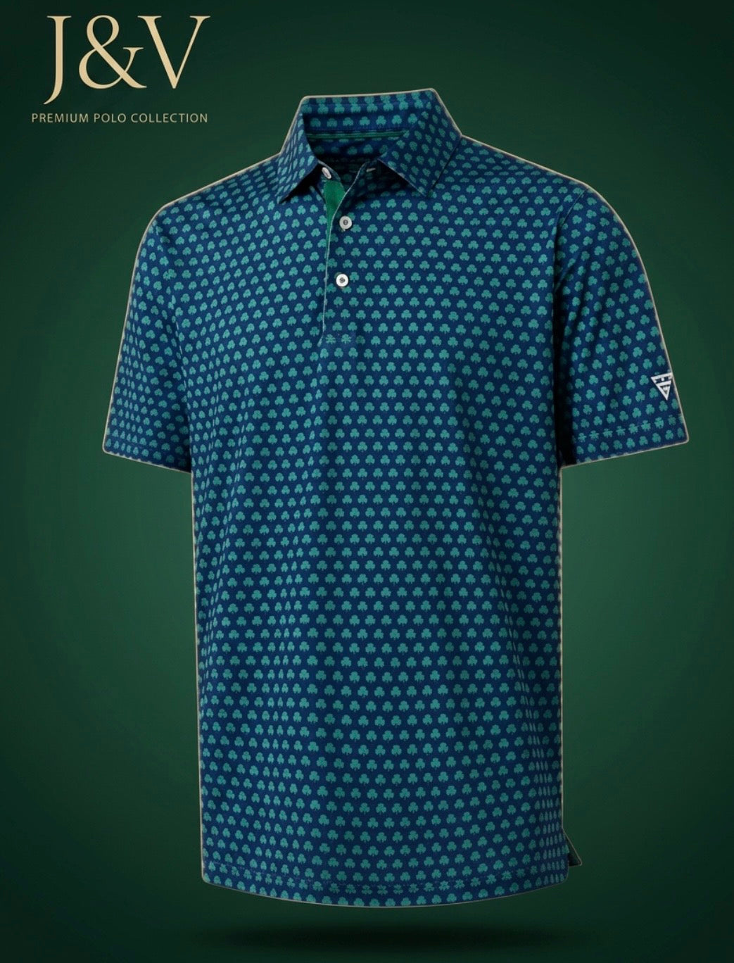 J&V products shirts for men dry fit Comfort Performance Polo