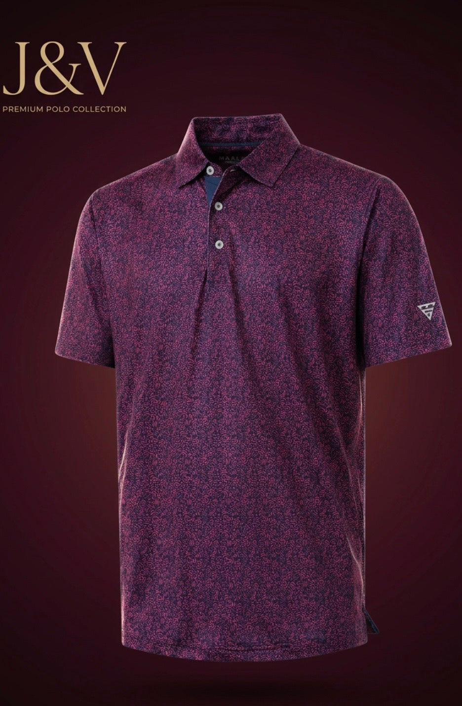 J&V products shirts for men dry fit Comfort Performance Polo
