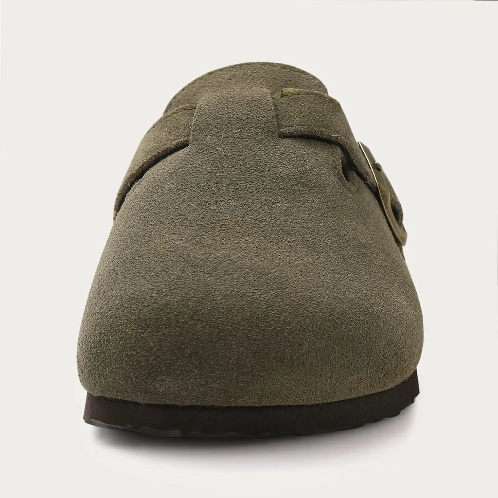 J&V product Cozy Soft Cork Slip-On Clogs