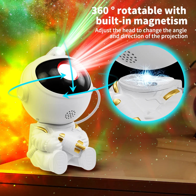 J&Vproducts Galactic Astronaut Star Projector