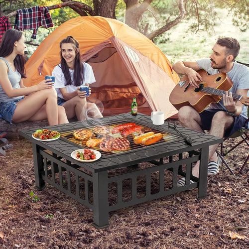 Backyard Blaze Square Fire Pit
