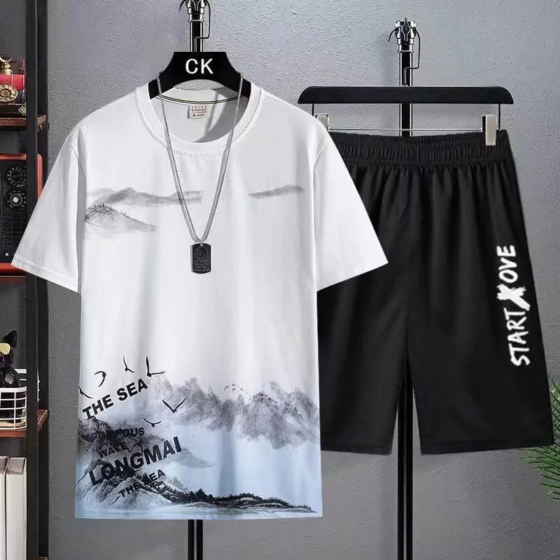J&V shirt and short everyday Active Two-Piece Set