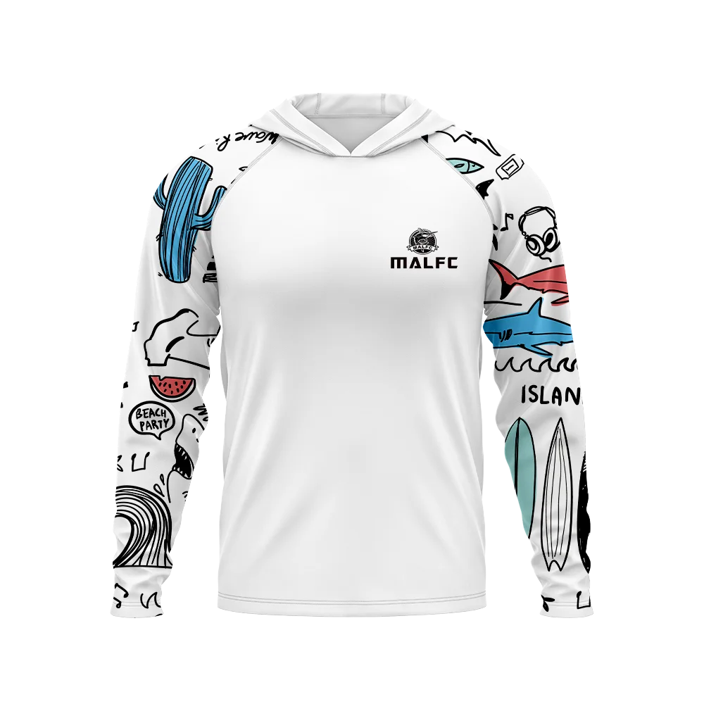 J&V🦍📲SunShield Performance Fishing Hooded Shirt