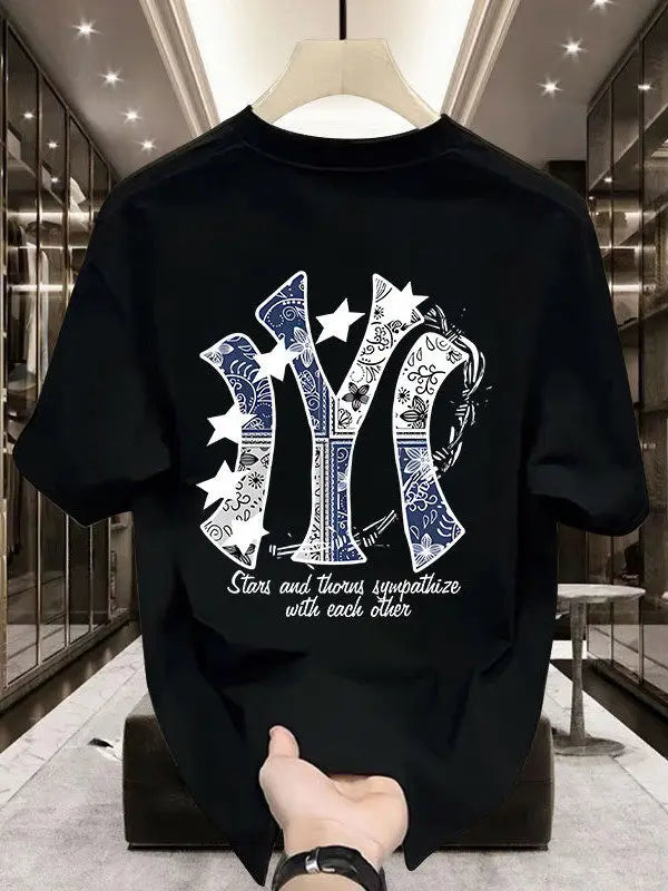 Vintage Paisley Street Cotton Tee