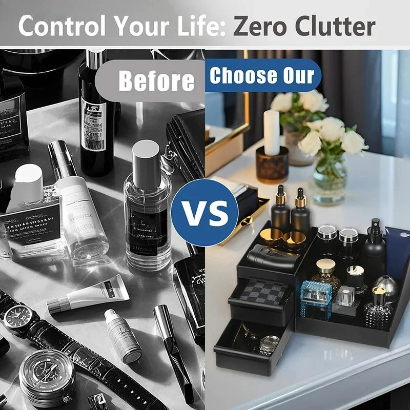 Sleek Scent Organizer and Dresser Stand