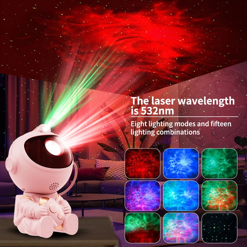 J&Vproducts Galactic Astronaut Star Projector