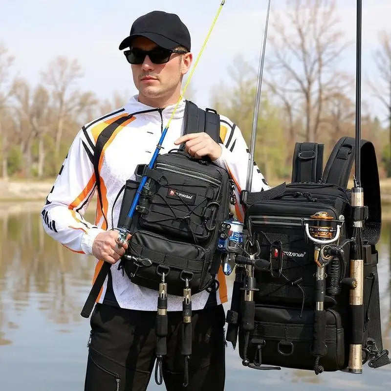 J&V Ultimate Tackle fishing  Backpack🎣