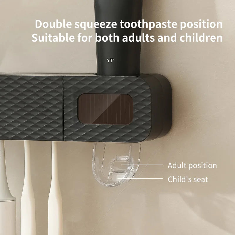 J&Vproduct Smart Wall Toothbrush Station