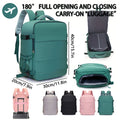 J&V product Compact Carry-On Boarding Travel Backpack