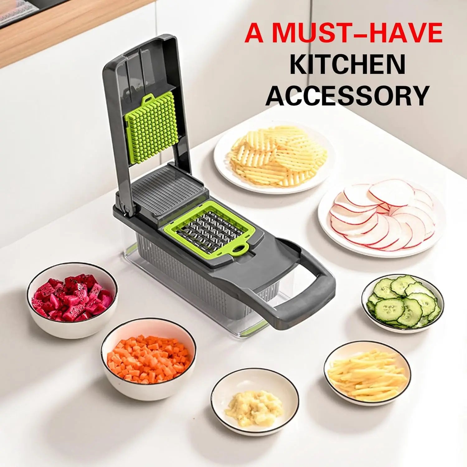 J&V Pro KitchenSlicer Cleaver Tool ALL IN ONE!