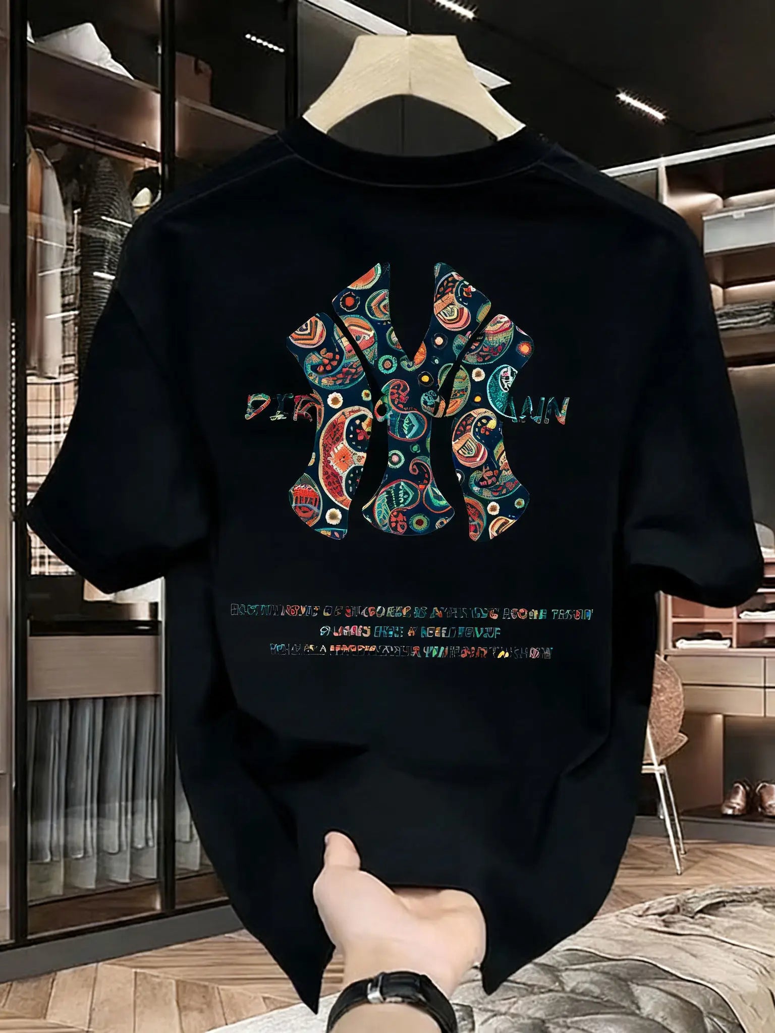 J&V Everyday Printed Summer Comfort Tee