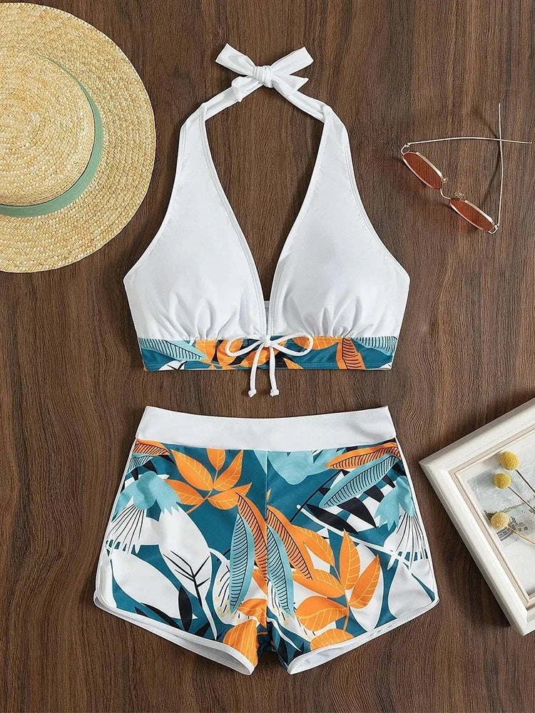 J&V👸🏻Coastal Comfort High-Waist Bikini