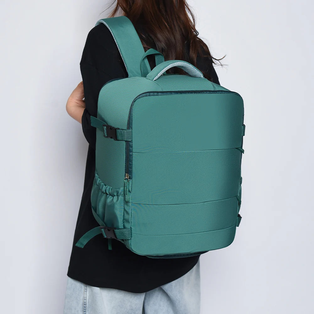 J&V product Compact Carry-On Boarding Travel Backpack