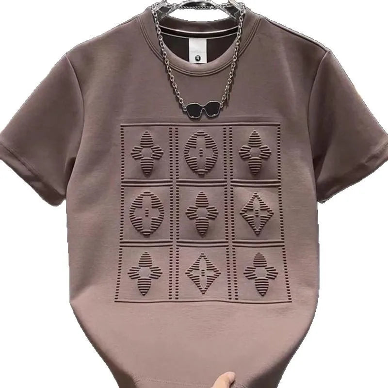 Steel Letter Casual Tee