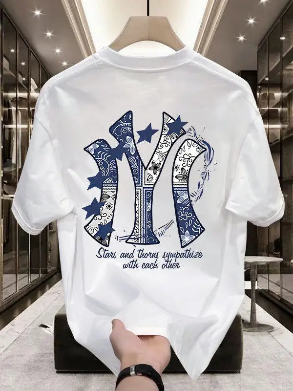 Vintage Paisley Street Cotton Tee