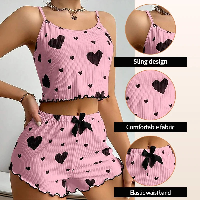 J&V products Everyday Comfort Sleepwear Short Set for the girls 👸🏻