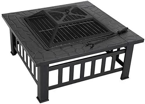 Backyard Blaze Square Fire Pit