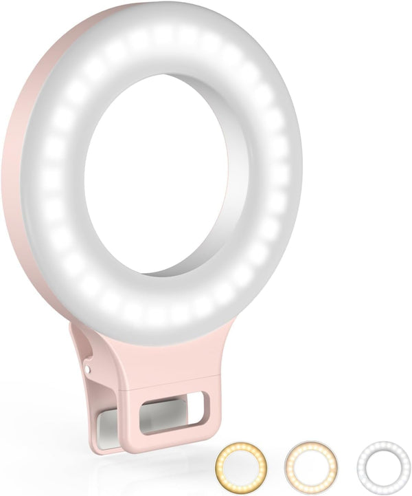GlowClip Portable Selfie Ring Light