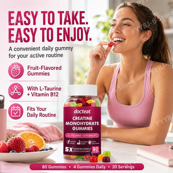 PowerGummy Creatine Energy Boost Plus