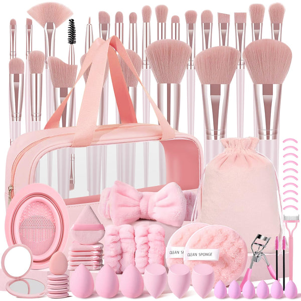 Pro Pink Grooming Brush Kit
