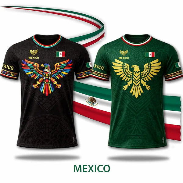 Mexico Retro Football Fan Tee