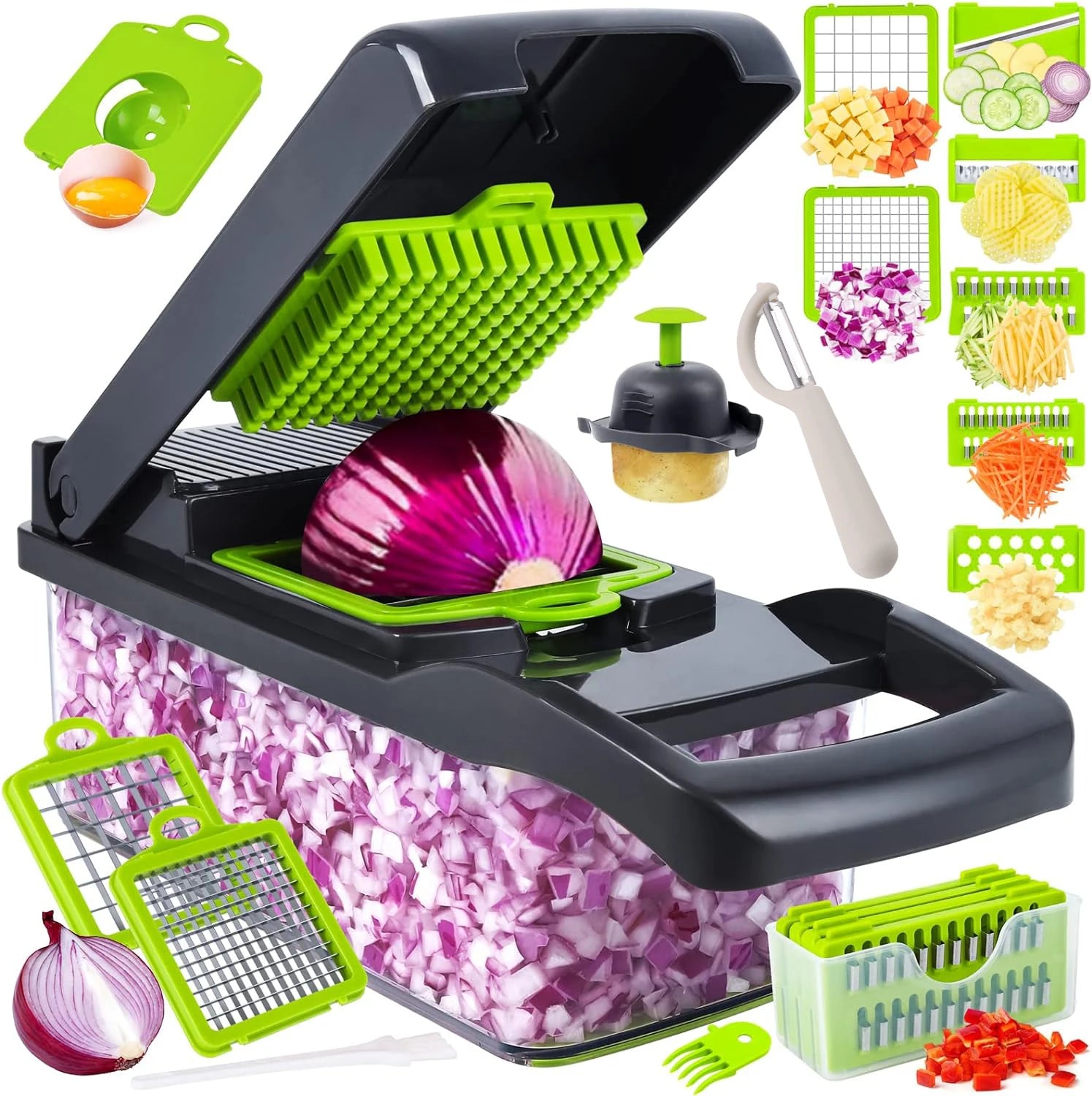 J&V Pro KitchenSlicer Cleaver Tool ALL IN ONE!