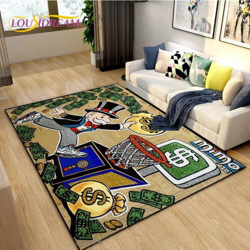 Big Rich Monopoly Game Rug