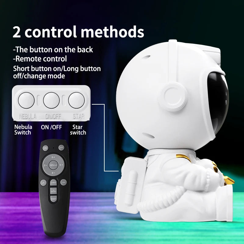 J&Vproducts Galactic Astronaut Star Projector