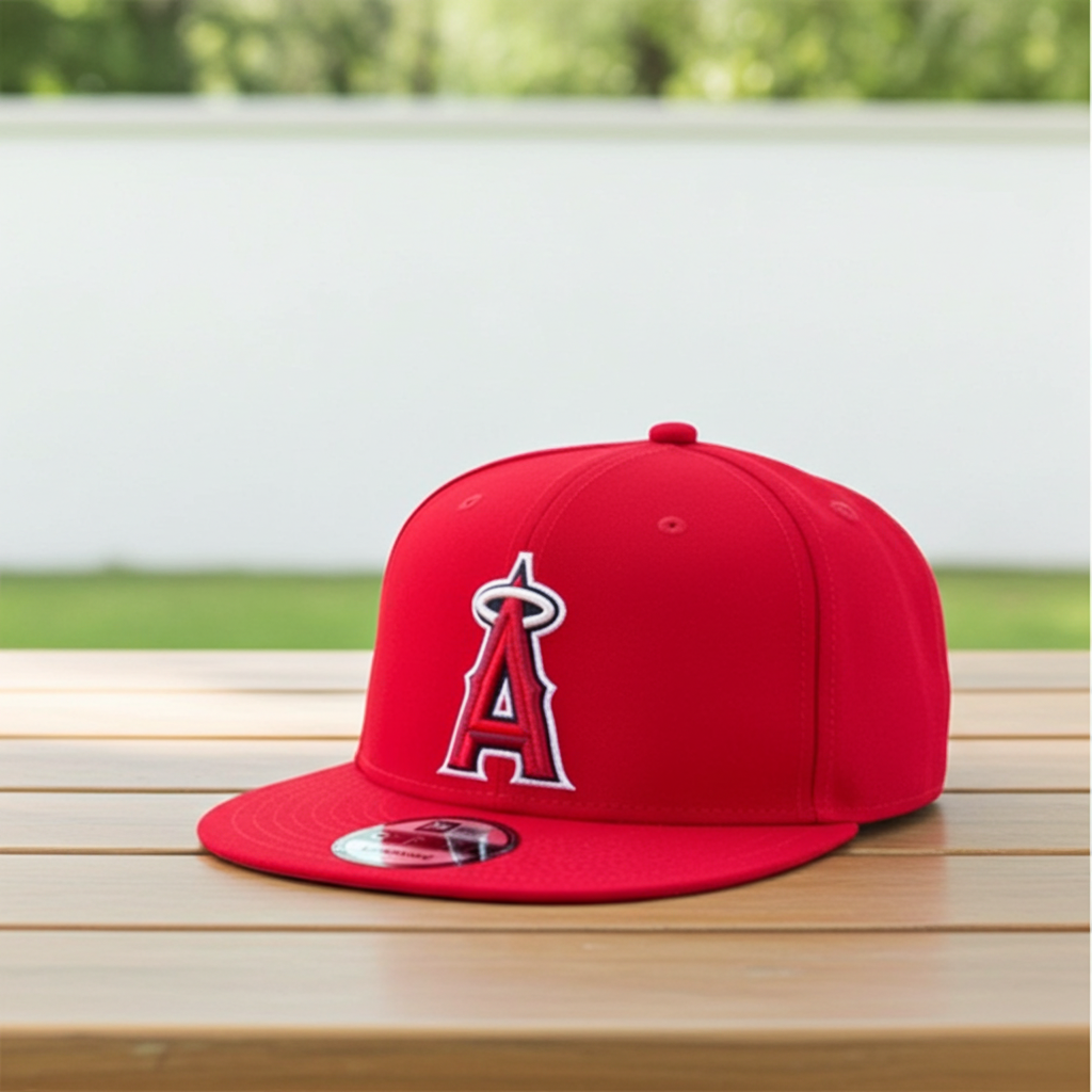 Classic Red Team Snapback Cap